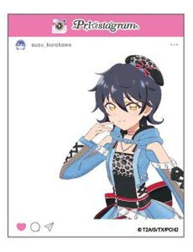 Suzu Kurokawa Kiratto Pri Chan Character Frame Card 01 Goods Accessories Suruga Ya Com
