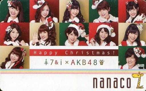 AKB48クリスマスnanaco カード　当選品 AKB48クリスマスnanaco カード 当選品 - メルカリ