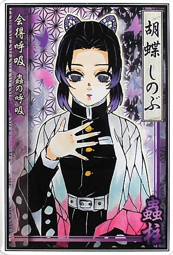 駿河屋 -<中古>胡蝶しのぶ 「鬼滅の刃 ステータスカードコレクション