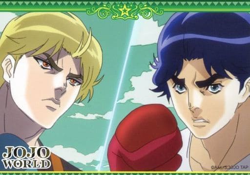 Character Card Jonathan Joestar Dio Brando Scene Photograph Bromide Jojo S Bizarre Adventure Jojo World Part 1 2 Mini Game メメタァ Ripple Roulette Ancient Roman Chariot Deathmatch Galapon