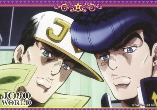 东方仗助 空条承太郎场景图明信片 Jojo的奇妙冒险jojo World 第一部 第二部小游戏メメタァ 波纹轮盘赌 古罗马战车死亡火柴c奖 杂货 小物件
