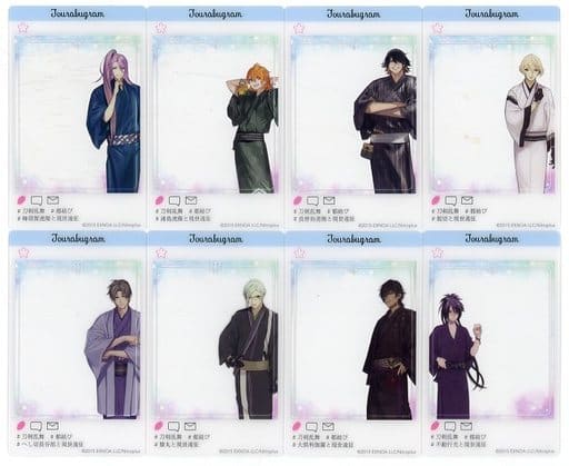 刀剣乱舞　都結び　軽装クリアカードセット　全種　コンプ 刀剣乱舞 都結び 軽装クリアカードセット 全種 コンプ｜Yahoo!フリマ