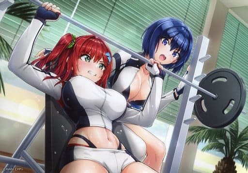 ドルフィンウェーブ - 咲宮 入華&都条 みちる キャンバスボード
