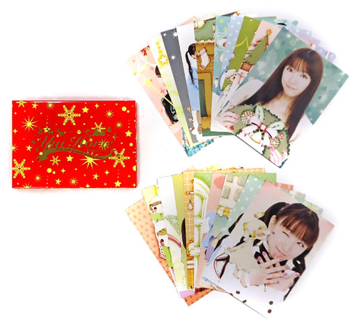 Yui Horie Postcard Set 20 Pack 「 Yui Horie Christmas Live ~ When Yui