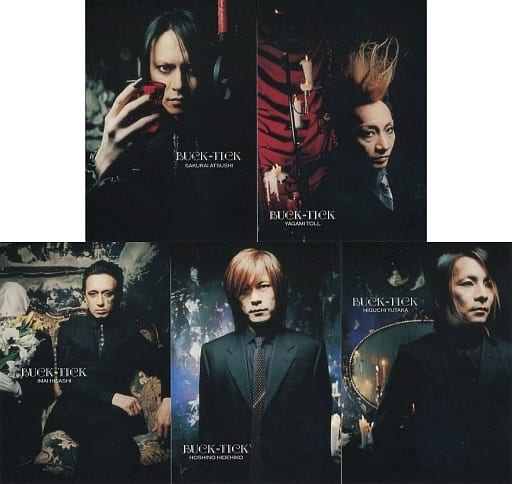 Postcard (Male) Buck-Tick Postcard Set (5-Pack) 「 CD Floor is 夏の新作コレクション 十三階は月光 邦楽