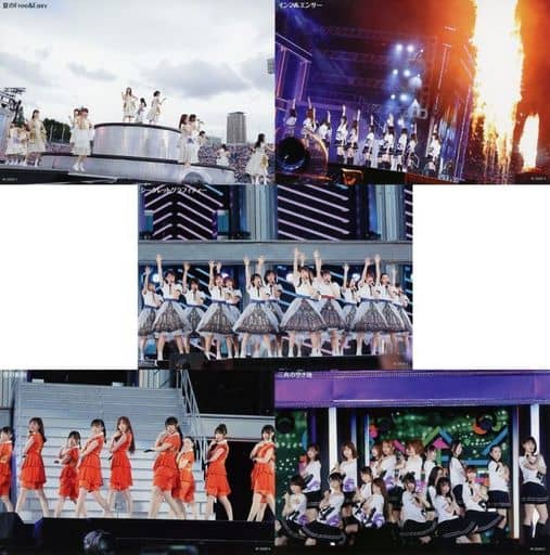 乃木坂46明信片F(5張SET)「Blu-ray/DVD乃木坂46 6th YEAR BIRTHDAY