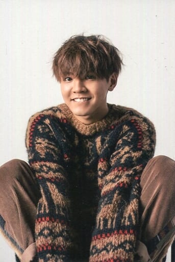 Ryota Katayose (sitting) post card 「 Ryota Katayose first photo
