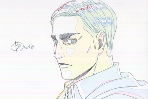 ポストカード エルヴィン スミス 左向き ポストカード 進撃の巨人 エルヴィン スミス 誕生日記念フェア 対象商品購入特典 雑貨 小物 Suruga Ya Com