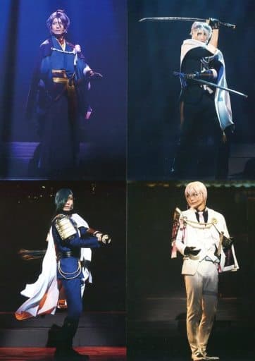 明信片舞台快照明信片4张set Blu Ray Dvd科白剧舞台 刀剑乱舞 Online 灯 改变战世徒花的记忆 东宝动画store期间限定预约特典 杂货 小物件