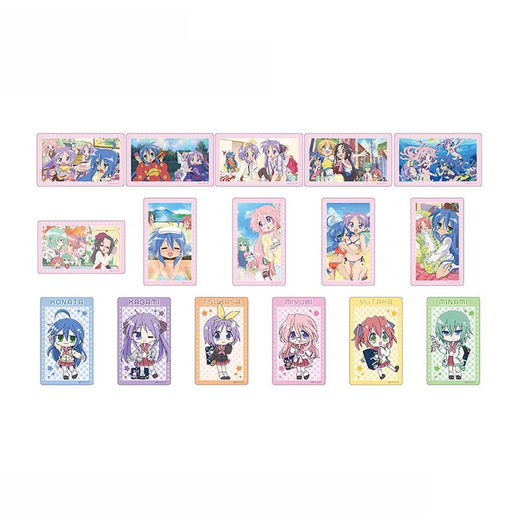 【集合】らき☆すた クリアカードコレクション らきすた らき すた クリアカードコレクション 泉こなた 柊つかさ