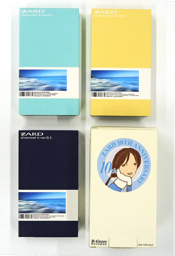 ＺＡＲＤ / showreel 1 2 3セット 駿河屋 -<中古>ZARD / showreel ver.0.1.～0.3. BOX付き全3巻セット