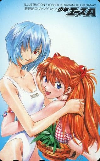 Rei Ayanami Soryu Aska Langley Neon Genesis Evangelion Yoshiyuki Sadamoto Monthly Shonen Ace Toy Hobby Suruga Ya Com