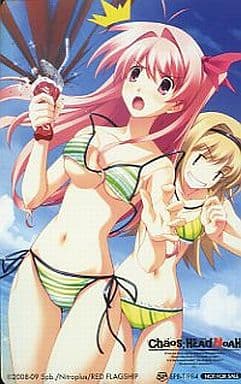 駿河屋 -<中古>咲畑梨深/西條七海「CHAOS;HEAD NOAH」 ソフマップ特典 