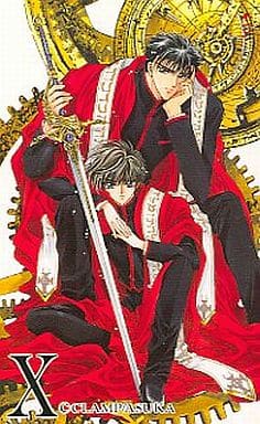 アニメ・漫画系テレホンカード　司狼神威/桃生封真「X-エックス-/CLAMP」 レンタル専用ビデオ特典 駿河屋 -<中古>司狼神威/桃生封真「X(エックス)」 ASUKA 全プレ