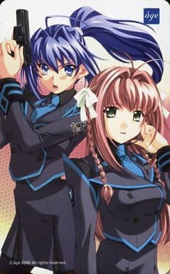 Chaos サイン 「涼宮 遥」「速瀬 水月」「涼宮 茜」 マブラヴ カオス ChaosTCG/age 1.00]絶対親友「涼宮遙」＆「速瀬水月」 ag-132C C | Buy
