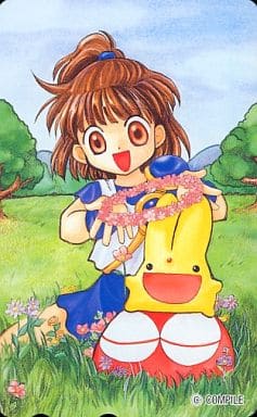 90年代　カバヤ　ぷよぷよ　カード　アルル　コンパイル アルル・ナジャ COMPILE ぷよぷよ テレホンカード｜Yahoo!フリマ（旧