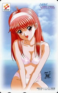 ゲーム・PC系テレホンカード　藤崎詩織(水着Ver.)「ときめきメモリアル」 東京キャラクターショー2005 駿河屋 -<中古>藤崎詩織(水着Ver.)「ときめきメモリアル