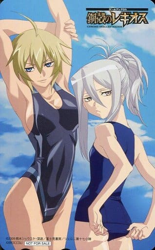アニメ・漫画系テレホンカード　ニーナ・アントーク/フェリ・ロス「ゲームブックDS 鋼殻のレギオス」 メディアランド特典 駿河屋 -<中古>ニーナ・アントーク/フェリ・ロス「ゲームブック