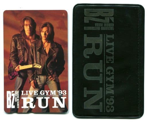 ★稲葉さん着用モデル★B'z リストバンド LIVE-GYM '93 RUN ☆稲葉さん着用モデル☆B'z リストバンド LIVE-GYM '93 RUN