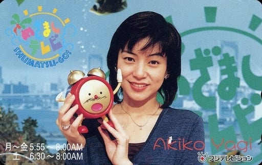 駿河屋 -<中古>八木亜希子「めざましテレビ」（テレホンカード）