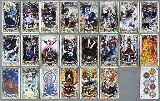 【同人】東方タロットカード 第12回博麗神社例大祭Blue soaproot キャラクターグッズ 【同人】東方タロットカード 第12回博麗神社例大祭
