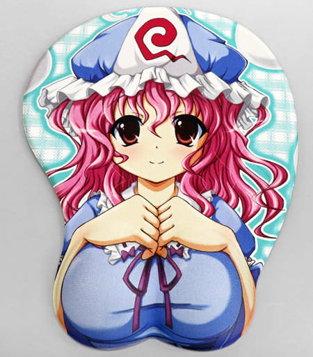 東方project 幽々子美少女立体マウスパッドTM6