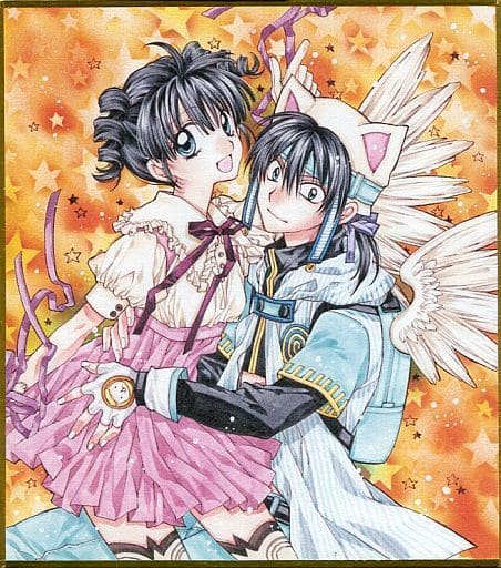 種村有菜　目黒帝国　色紙 駿河屋 -<中古>【満月をさがして】ミニ色紙 神山満月＆タクト