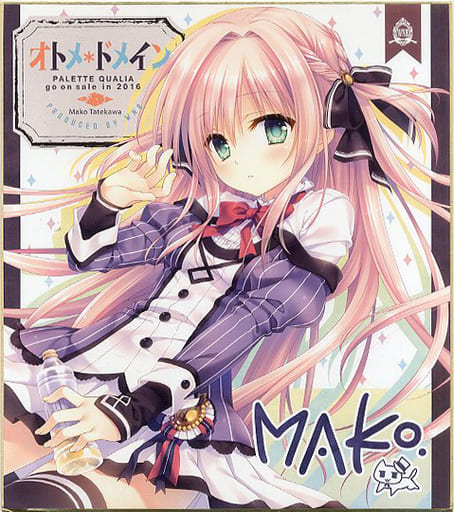 WNB 館川まこ　c89？　オトメドメイン　西園寺風莉　色紙 駿河屋 -<中古>【その他ゲーム】複製色紙 西園寺風莉(館川まこ) C89