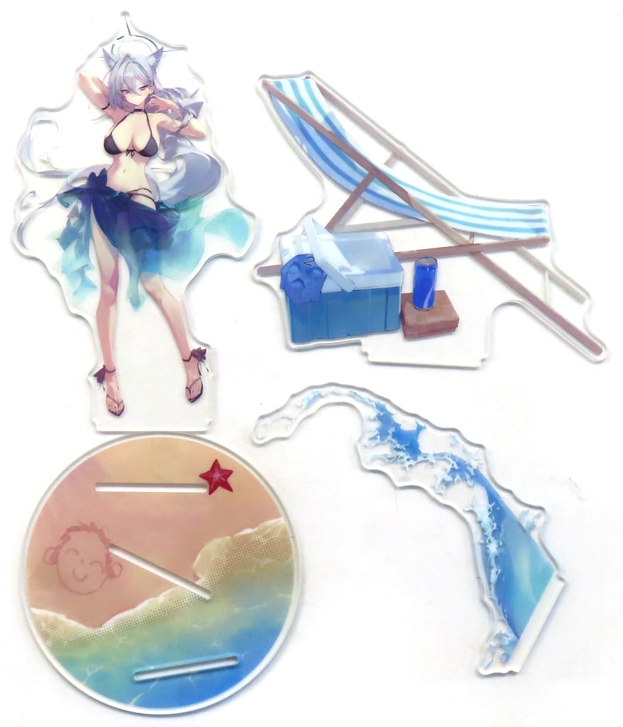 C103 & C102 モ誰 ブルアカ シロコ&シロコテラー アクスタ＋色紙 Amazon.co.jp: C103 もじさん 新刊セット イラスト本 アクスタ 色紙