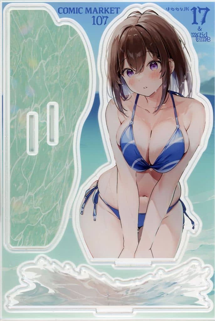 C107 北極大陸　白クマシェイク　はわわちゃん　新刊セット 駿河屋 -<中古>【オリジナル】ビッグアクリルジオラマ はわわちゃん(白
