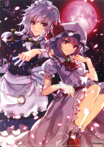 東方project 咲夜　水着　美少女　クリアファイル　VZ20 楽天市場】東方project クリアファイル 咲夜の通販