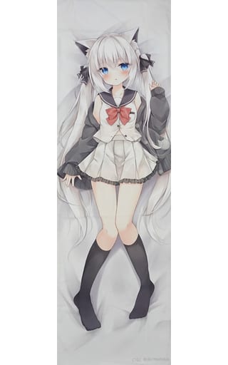 C102 SOKUSEKI 望月りく しろけもちゃん 抱き枕カバー 駿河屋 -【アダルト】<中古>【オリジナル】抱き枕カバー しろけも
