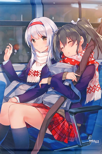駿河屋 -<中古>【艦隊これくしょん～艦これ～】鶴姉妹制服タペストリー 