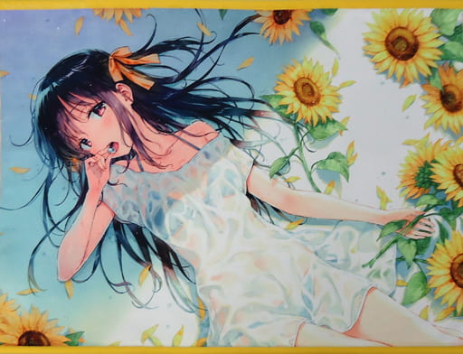 Hiten 黄金色の物語 A1タペストリー HitenKei 美少女 グッズ W1