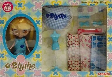 ドール　ソーイングマイウェイ・ブルー 「プチブライス」 駿河屋 -<中古>ソーイングマイウェイ・ブルー 「プチブライス