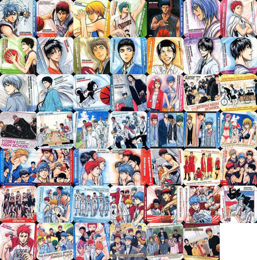 All 45 Types Set Box Purchase Benefits Kuroko S Basketball Art Coaster Jump Festa 17 Goods Goods Accessories Suruga Ya Com