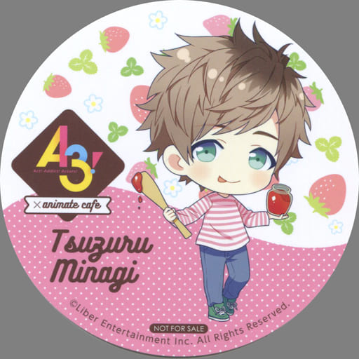 皆木缀杯垫 A3 满开剧团 Animatecafe 菜单注文特典 杂货 小物件 Suruga Ya Com