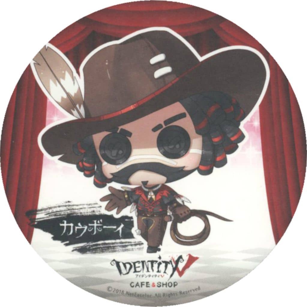 Cowboy Kavin Ayuso Original Coaster Identity V Fifth Personality X Concept Cafe Menu Order Special Goods Accessories Suruga Ya Com