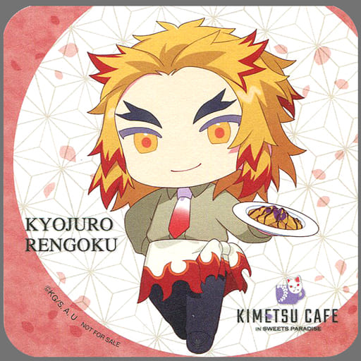 Kyojuro Rengoku Deformed Coaster Demon Slayer Kimetsu No Yaiba ×