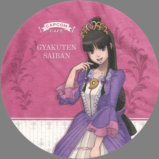 駿河屋 -<中古>綾里真宵 オリジナルコースター 「CAPCOM CAFE