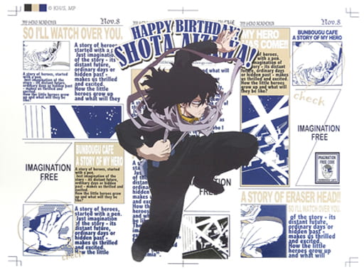 相澤消太紙製生日餐具墊 我的英雄學院 文具咖啡 網店限定商品購入特典 雜貨 小配件 Suruga Ya Com 相澤消太紙製生日餐具墊 我的英雄學院 文具咖啡 網店限定商品購入特典 雜貨 小配件 Suruga Ya Com