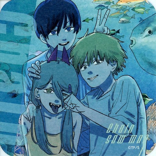 Mug / Teacup Denji & Power & Aki Hayakawa 「 Chainsaw Man Art Coaster ...