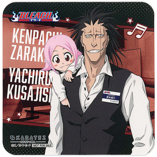 bleach ブリーチ　 2013 ポスター 更木剣八　草鹿やちる　1枚 Zaraki Kenpachi & Kusajishi Yachiru - Coaster - Bleach (更