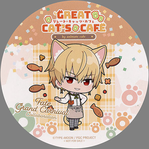 Fate/stay night HF ギルガメッシュ　コースター　アニカフェ 駿河屋 -<中古>ギルガメッシュ コースター 「Fate/Grand