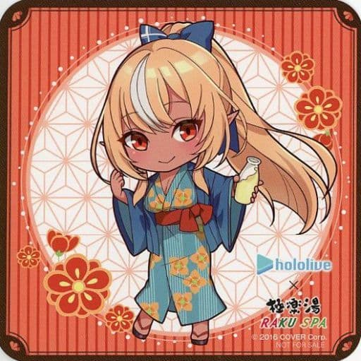 【翌日発送可能】 駿河屋 -<中古>不知火フレア(ミニキャラ) 浴衣ver コースター 卓上用品