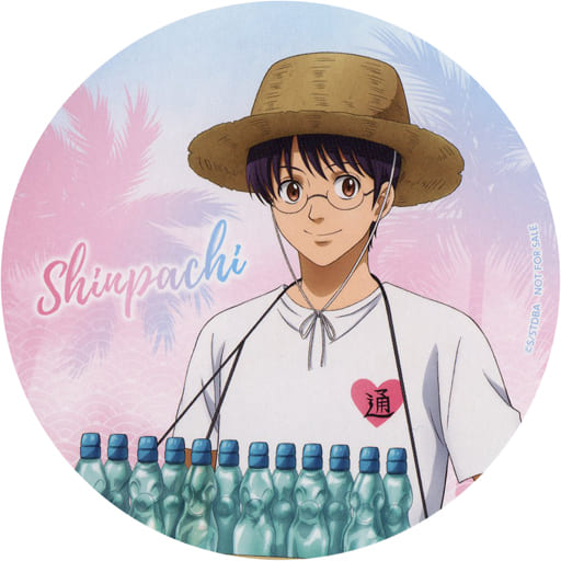 銀魂 J-WORLD 恋の銀魂神社 楕円缶バッジ JMA コースター 志村新八 銀魂 J-WORLD 恋の銀魂神社 楕円缶バッジ JMA コースター 志村新八