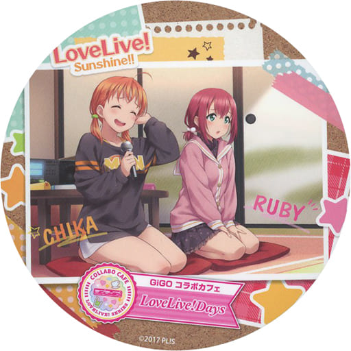 Original coaster "LoveLive! Series iGo Collaboration Cafe LoveLive