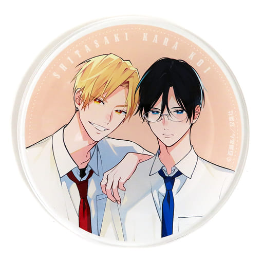 achievement-minoru-drawing-down-acrylic-coaster-momose-an-sensei