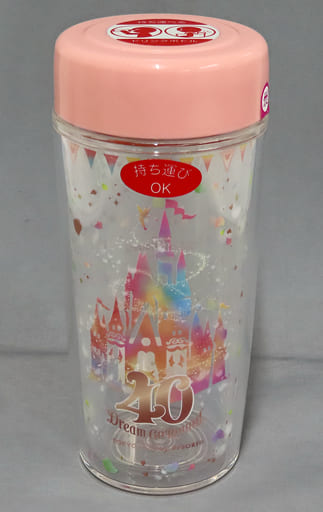 Cinderella Castle (40th Anniversary Color) Drink Bottle "40th ...