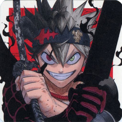 Mug Teacup Asta Big Two Sided Color Coaster Black Clover Natsukomi 21 Target Product Purchase Benefits Goods Accessories Suruga Ya Com